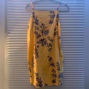 Billabong orange floral dress